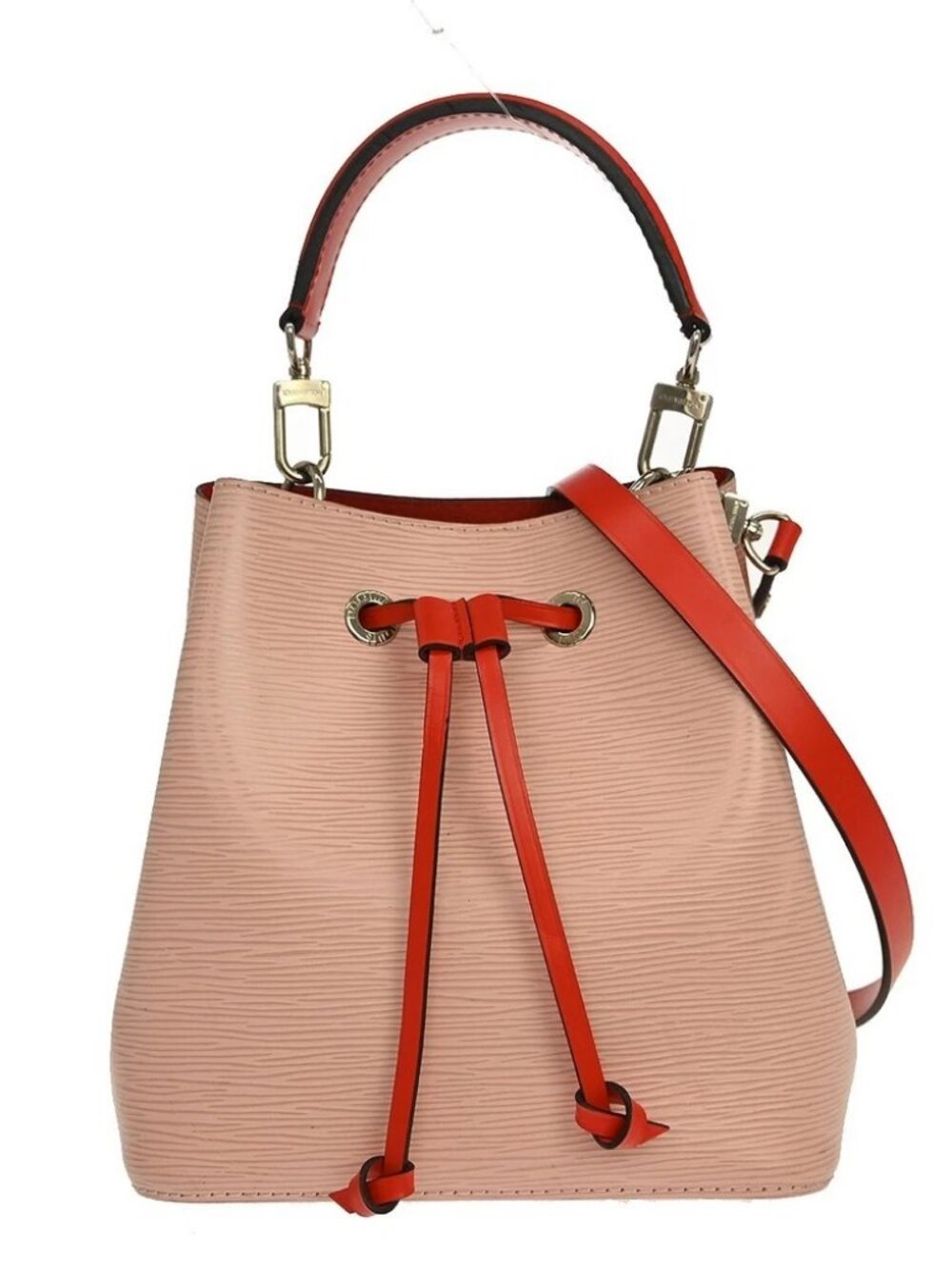 Louis Vuitton Red Epi Neo Noe BB Handbag
